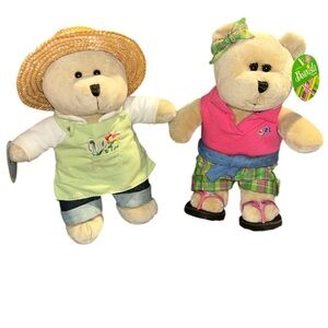 Vntg Starbucks Bearista Bear Spring/ Summer Ready